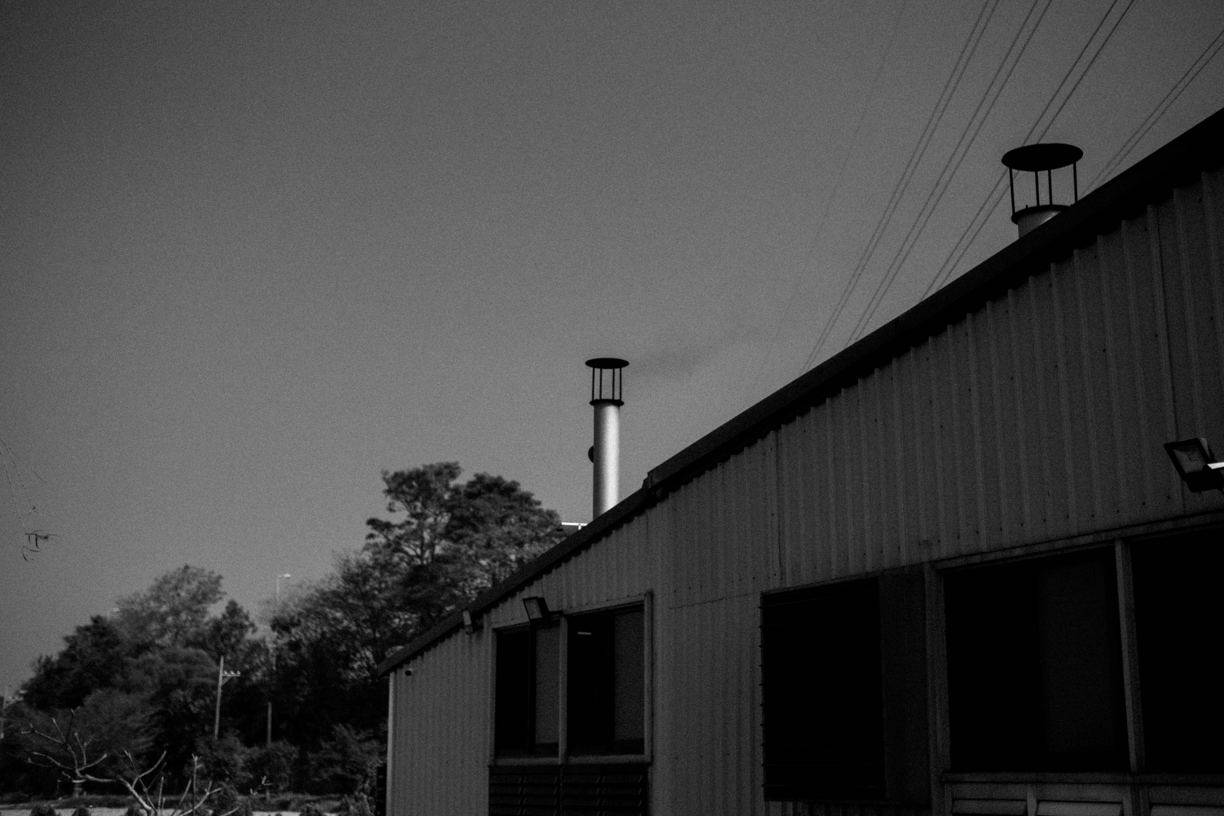 火葬場的煙囪